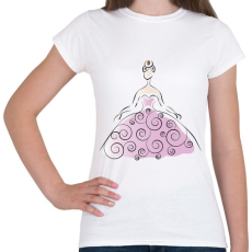 PRINTFASHION Hölgy - Női póló - Fehér
