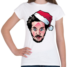 PRINTFASHION Home Alone - betörő - Női póló - Fehér