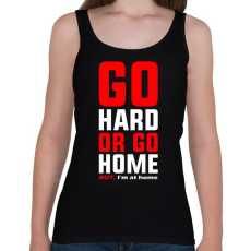 PRINTFASHION Home GYM - Női atléta - Fekete