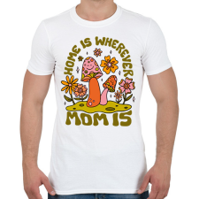 PRINTFASHION Home - Mom - Férfi póló - Fehér férfi póló