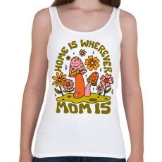 PRINTFASHION Home - Mom - Női atléta - Fehér