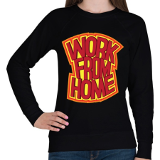 PRINTFASHION Home office - Női pulóver - Fekete női pulóver, kardigán