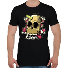 PRINTFASHION Homér koponya... - Férfi póló - Fekete férfi póló