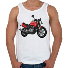 PRINTFASHION Honda Cb 500 y pc32 - Férfi atléta - Fehér