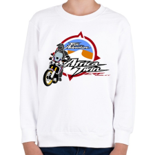 PRINTFASHION Honda Dakar - Gyerek pulóver - Fehér gyerek pulóver, kardigán