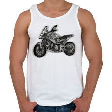 PRINTFASHION honda nc - Férfi atléta - Fehér