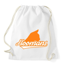 PRINTFASHION Hoomans - Sportzsák, Tornazsák - Fehér tornazsák