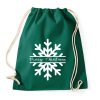 PRINTFASHION Hópehely - Sportzsák, Tornazsák - Sötétzöld