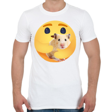 PRINTFASHION Hörcsög - Férfi póló - Fehér férfi póló