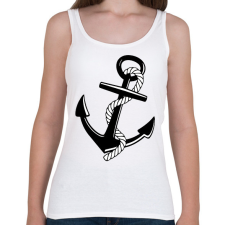 PRINTFASHION Horgony  - Női atléta - Fehér női trikó