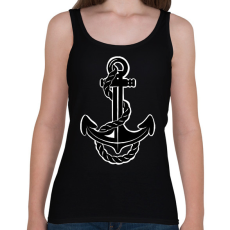 PRINTFASHION Horgony - Női atléta - Fekete