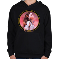 PRINTFASHION Horizon Forbidden West - Gyerek kapucnis pulóver - Fekete
