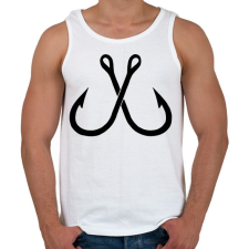 PRINTFASHION Horog - Férfi atléta - Fehér atléta, trikó