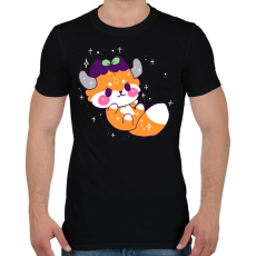 PRINTFASHION Horoszkóp - BIKA - Férfi póló - Fekete