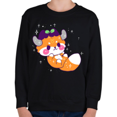 PRINTFASHION Horoszkóp - BIKA - Gyerek pulóver - Fekete