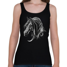 PRINTFASHION horse spirit - Női atléta - Fekete női trikó