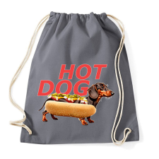 PRINTFASHION hot dog tacsi - Sportzsák, Tornazsák - Grafitszürke tornazsák