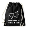 PRINTFASHION HOW MUCH IS THE FISH - Sportzsák, Tornazsák - Fekete