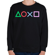 PRINTFASHION HOXK - Gyerek pulóver - Fekete