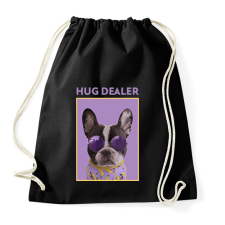 PRINTFASHION HUG DEALER - Sportzsák, Tornazsák - Fekete tornazsák