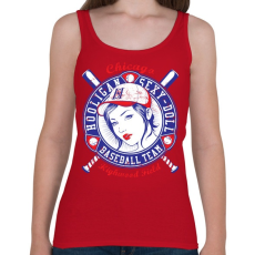 PRINTFASHION Huligán csapat - Női atléta - Cseresznyepiros