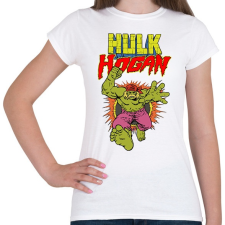 PRINTFASHION Hulk Hogan - Női póló - Fehér női póló