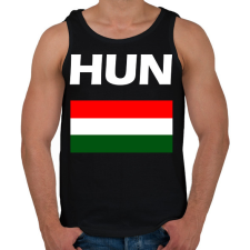 PRINTFASHION HUN - Férfi atléta - Fekete atléta, trikó