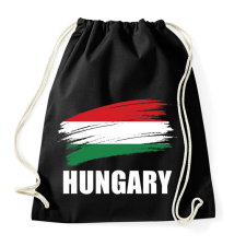 PRINTFASHION Hungary 1 - Sportzsák, Tornazsák - Fekete tornazsák