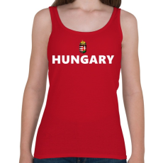PRINTFASHION HUNGARY - Női atléta - Cseresznyepiros