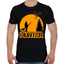 PRINTFASHION Hunter - Férfi póló - Fekete férfi póló