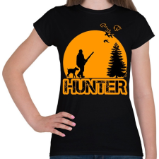 PRINTFASHION Hunter - Női póló - Fekete női póló
