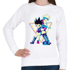 PRINTFASHION Hunter X Hunter - Női pulóver - Fehér női pulóver, kardigán