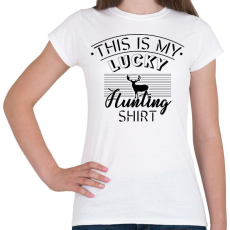 PRINTFASHION Hunting shirt - Női póló - Fehér