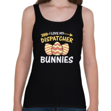 PRINTFASHION husvét10 - Női atléta - Fekete női trikó