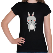 PRINTFASHION husvét11 - Női póló - Fekete női póló