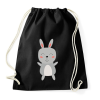 PRINTFASHION husvét11 - Sportzsák, Tornazsák - Fekete