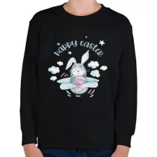 PRINTFASHION husvét16 - Gyerek pulóver - Fekete gyerek pulóver, kardigán