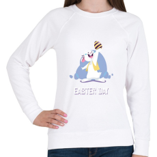 PRINTFASHION husvét17 - Női pulóver - Fehér