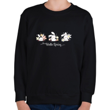PRINTFASHION husvét23 - Gyerek pulóver - Fekete gyerek pulóver, kardigán