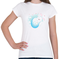 PRINTFASHION husvét27 - Női póló - Fehér női póló