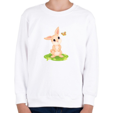 PRINTFASHION husvét32 - Gyerek pulóver - Fehér gyerek pulóver, kardigán