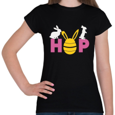 PRINTFASHION husvét3 - Női póló - Fekete női póló
