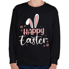 PRINTFASHION husvét8 - Gyerek pulóver - Fekete