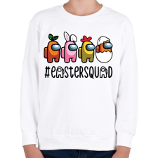 PRINTFASHION Húsvéti Among Us csapat - Gyerek pulóver - Fehér gyerek pulóver, kardigán