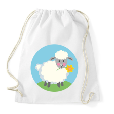 PRINTFASHION Húsvéti bárány - Sportzsák, Tornazsák - Fehér tornazsák