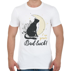 PRINTFASHION I am your bad luck - Férfi póló - Fehér