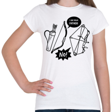 PRINTFASHION I am your father - Női póló - Fehér