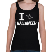 PRINTFASHION I love Halloween - Női atléta - Fekete női trikó