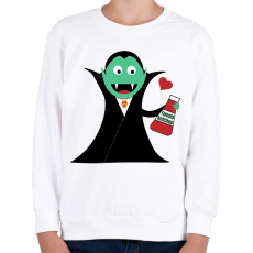 PRINTFASHION I love Ketchup - Gyerek pulóver - Fehér