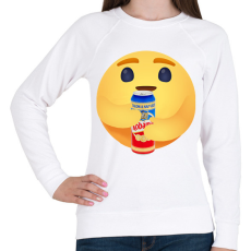 PRINTFASHION I love kőbányai - Női pulóver - Fehér